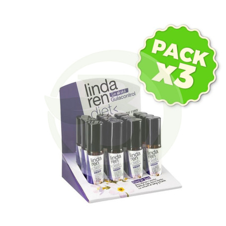 Pack 3x Gulacontrol 20Ml. Lindaren Diet