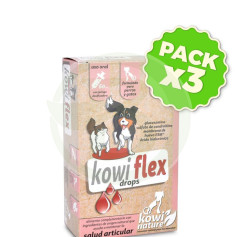 Pack 3x Kowi Flex Drops, 60 Ml Kowi Nature