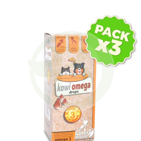Pack 3x Kowi Omega Drops, 250 Ml Kowi Nature