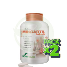 Pack 2x Mincartil (antigo reforçado) 180 Comprimidos Soria Natural