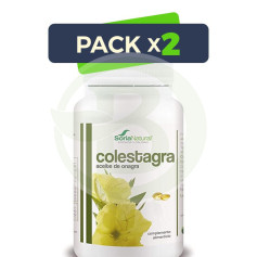 Pack 2x Óleo de Prímula 500 Pérolas Soria Natural