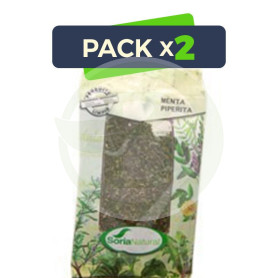 Pack 2x Menta Piperita Bolsa 30Gr. Soria Natural