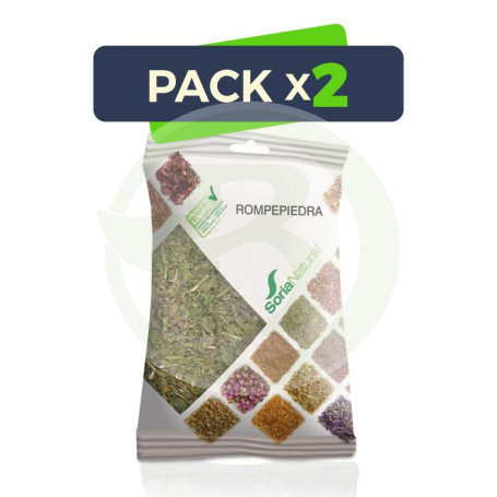 Pack 2x Rompepiedra Bolsa 40Gr. Soria Natural