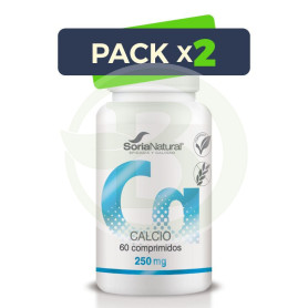Pack 2x Calcio 1700 Mgrs. X 60 Liberacion Sostenida Soria Natural