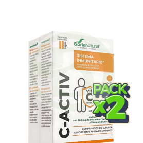 Pack 2x C-Activ 40 Comprimidos Soria Natural