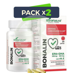 Pack 2x Bonalin Epa+Dha 30 Pérolas Soria Natural