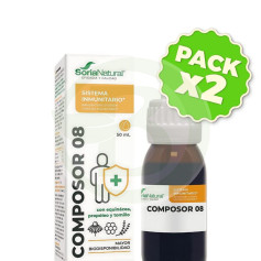 Pack 2x Composor 08 50Ml Soria Natural