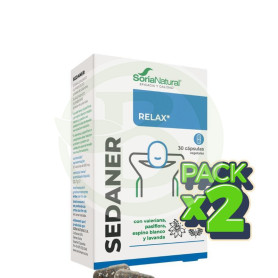 Pack 2x Sedaner 30 Cápsulas Soria Natural