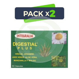 Pack 2x Digestial Plus 60 Cápsulas Integralia