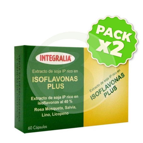 Pack 2x Isoflavonas Plus Integralia