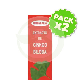 Pack 2x Extracto de Ginkgo Biloba 50Ml. Integralia