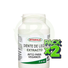 Pack 2x Extracto De Diente De Leon 60 Cápsulas Integralia