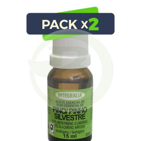Pack 2x Aceite Esencial De Pino Silvestre Eco 15Ml Integralia