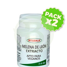 Pack 2x Extracto De Juba De Leão 60 Cápsulas Integralia