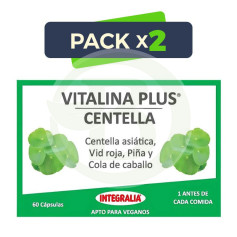 Pack 2x Vitalina Plus Centella 60 Cápsulas Integralia