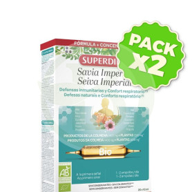 Pack 2x Savia Imperial Bio 20 Ampollas Superdiet