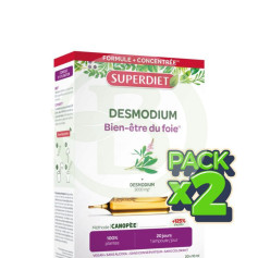 Pack 2x Desmodium 20 Ampolas Superdiet