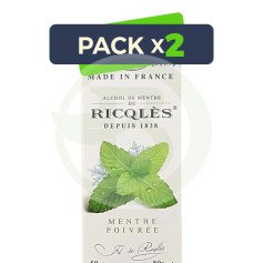 Pack 2x Ricqlès Álcool De Menta 50Ml Superdiet