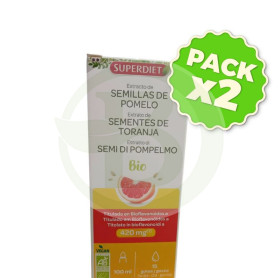 Pack 2x Semillas De Pomelo Bio 100 Ml Superdiet