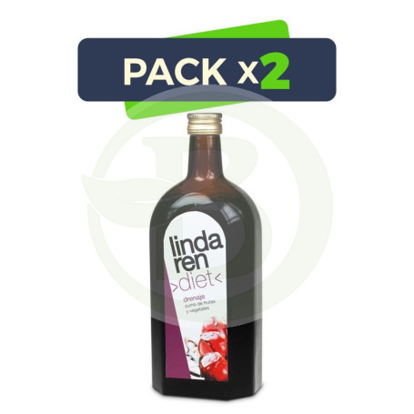 Pack 2x Drenaje 650Ml. Lindaren Diet