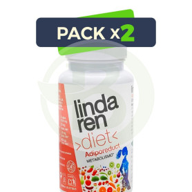 Pack 2x Adiporeduct 60 Cápsulas Lindaren Diet