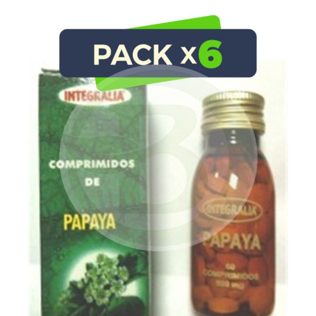 Pack 6x Comprimidos de Papaya Integralia