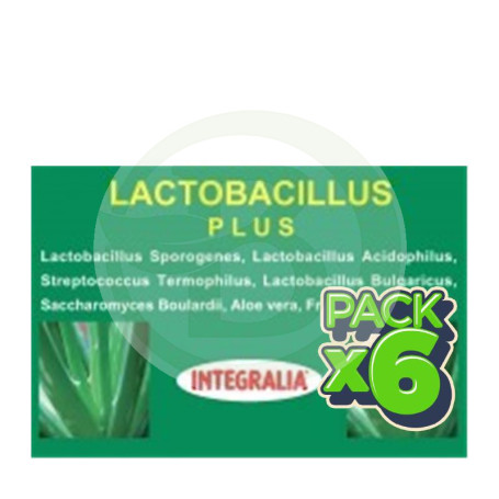 Pack 6x Lactobacillus Plus Integralia