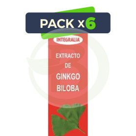 Pack 6x Extracto de Ginkgo Biloba 50Ml. Integralia