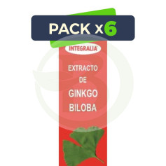 Pack 6x Extracto de Ginkgo Biloba 50Ml. Integralia