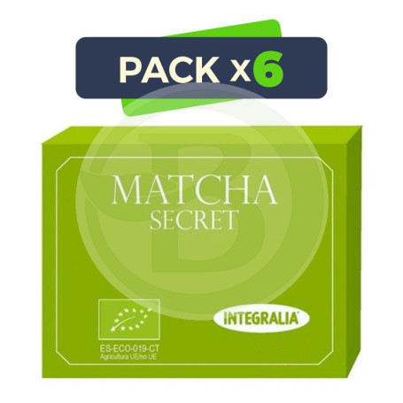 Pack 6x Té Matcha Ecológico Soluble Integralia