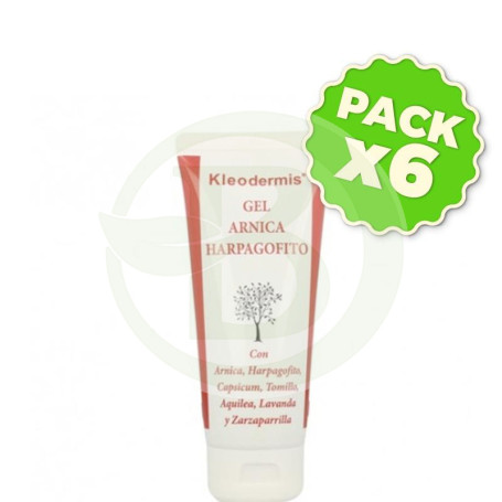 Pack 6x Kleodermis Gel Árnica y Harpagofito 100Ml. Integralia