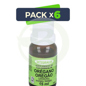 Pack 6x Aceite Esencial De Orégano Eco 15Ml Integralia
