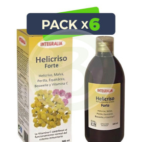 Pack 6x Helicriso Forte Jarabe 500Ml Integralia