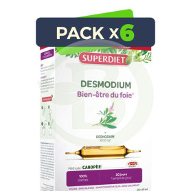 Pack 6x Desmodium 20 Ampollas Superdiet