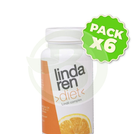 Pack 6x Lindil Complex 60 Cápsulas Lindaren Diet