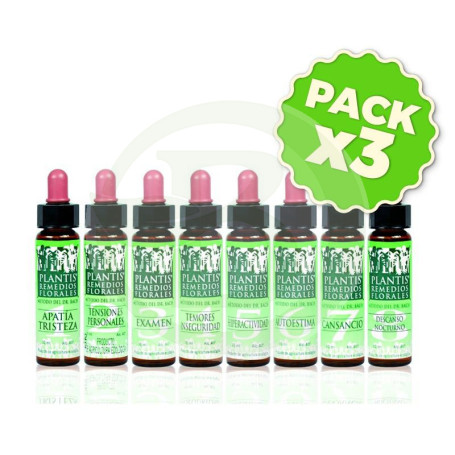 Pack 3x Remedio 6 Autoestima 10Ml. Plantis