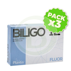 Pack 3x Biligo 12 Fluor 20 Ampollas Artesanía Agrícola