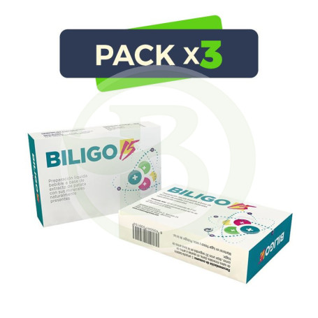 Pack 3x Biligo 15 20 Ampollas Artesanía Agrícola