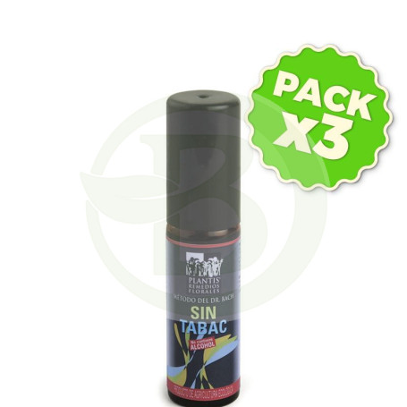 Pack 3x Sin Tabac Método del Dr. Bach Plantis