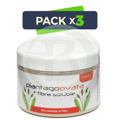 Pack 3x Plantago Ovata + Fibra Solúvel 180Gr. Plantis
