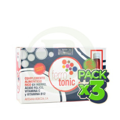 Pack 3x Ferrotonic 14 frascos artesanais agrícolas