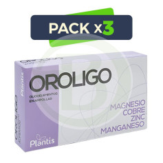Pack 3x Oroligo 20 Ampolas Artesanía Agrícola
