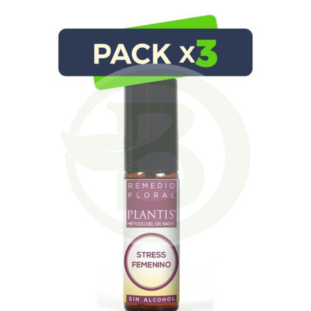 Pack 3x Stress Femenino Eco 20Ml. Plantis