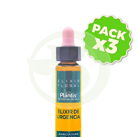 Pack 3x Elixir de Urgencia Eco 10Ml. Pantis