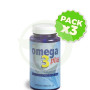 Pack 3x Omega 3 Plus 90 Cápsulas Artesanía Agrícola