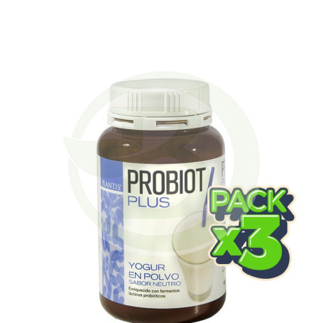 Pack 3x Probiot Plus Neutro 225Gr. Plantis