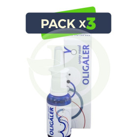 Pack 3x Oligaler Spray Nasal 30Ml. Plantis