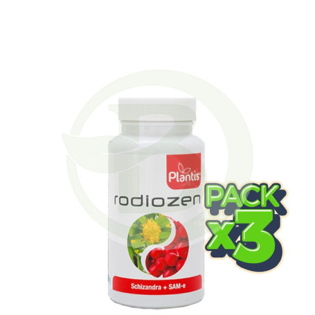 Pack 3x Rodiozen 60 Cápsulas Plantis