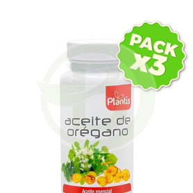 Pack 3x Aceite De Oregano 60 Cápsulas Plantis