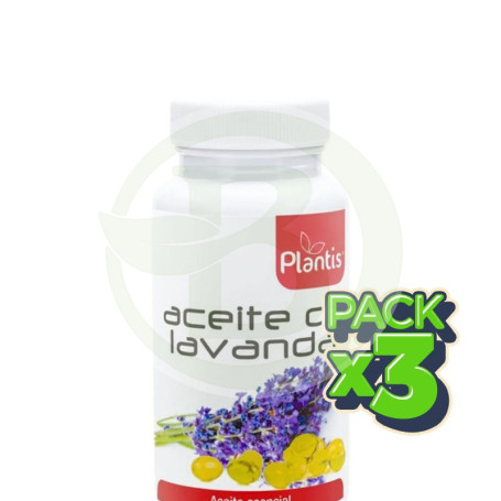 Pack 3x Aceite De Lavanda 60 Perlas Plantis